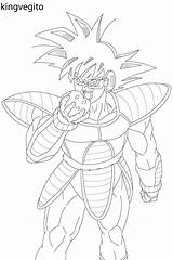 Turles Dragon Ball Coloring Pages Lineart Dbz Deviantart Super Choose Board sketch template