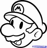 Drawings Easy Cool Simple Drawing Draw Super Clipart Mario Library Search sketch template