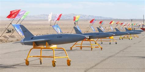 iran tests kamikaze drones   show  power    dronedj
