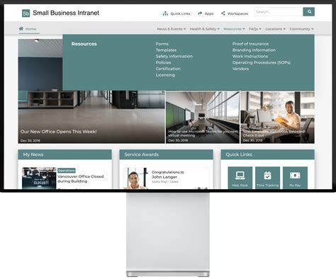 sharepoint business portal  intranet