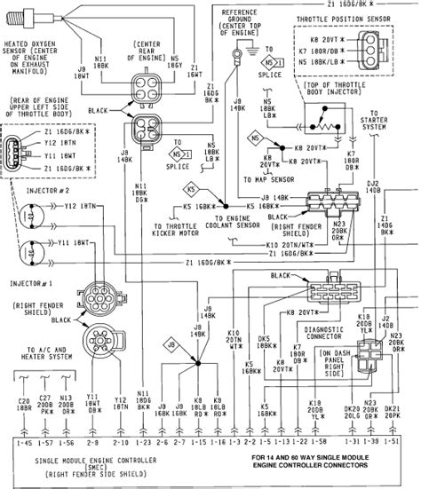 dodge dakota trailer wiring diagram