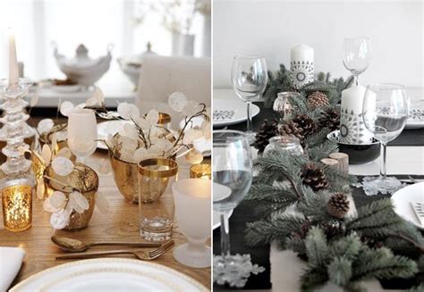 modern christmas table decorations world  pictures