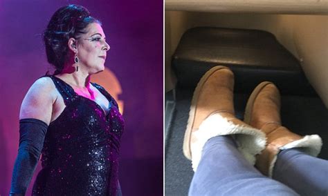 human league singer refused entry to lounge over ugg boots