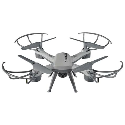 sky rider drwmg pro quadcopter drone  wi fi camera remote  phone holder