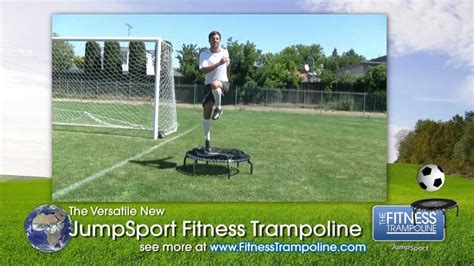 soccer training   fitness trampoline jumpsport youtube