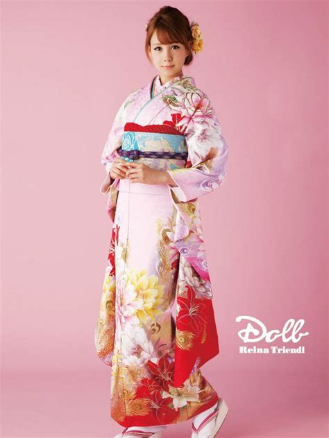 model reina triendl nishizen kimono ~ cute girl asia