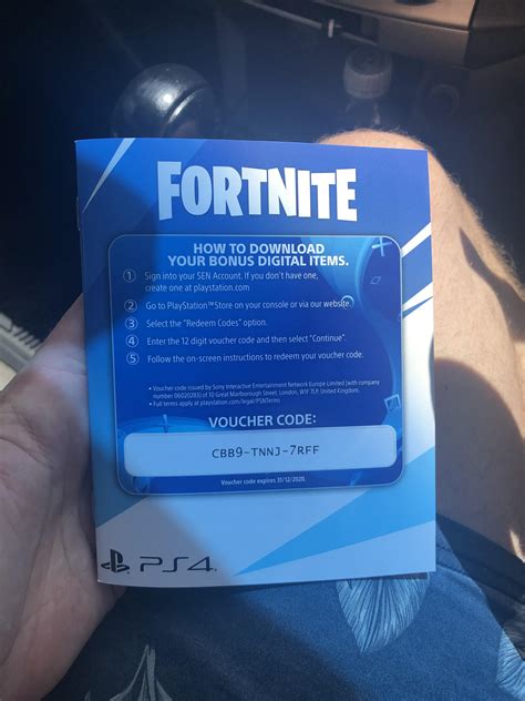 hey    promotional code  fortnite   ps