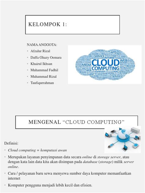 jenis layanan cloud computing  contohnya berbagai jenis