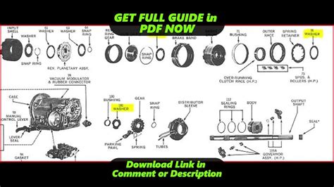 diagram ford  transmission parts diagram youtube