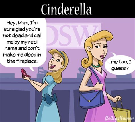 if disney princesses had moms college humor mom disney princess comics funny comics