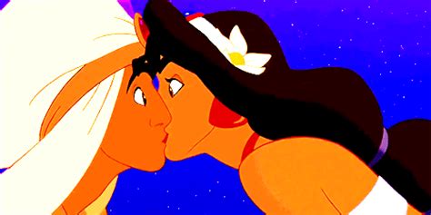 Aladdin And Jasmine Kiss Tumblr