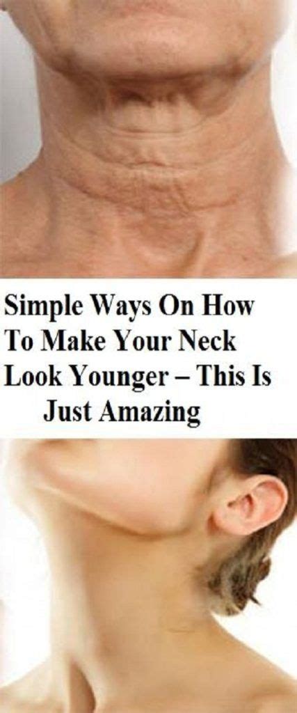 simple ways      neck  younger