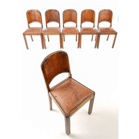 eetkamer stoel set stoelen art nouveau stoelen  catawiki stoelen eetkamersets art nouveau