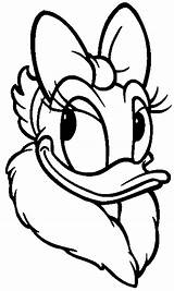 Duck Daisy Outline Kyle Pinclipart Outlines Svg sketch template