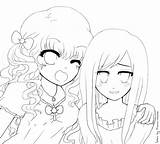 Friends Lineart Fiona Maria Deviantart Group sketch template