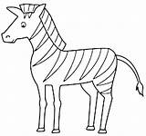 Pages Zebra Coloring Head Getcolorings sketch template
