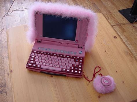 kitty pink laptop
