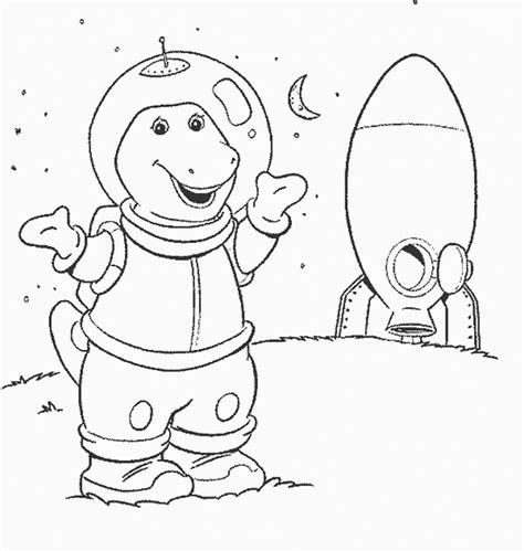 barney coloring pages  coloring pages