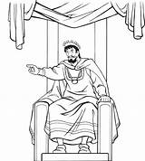 Throne King Drawing Medieval Coloring Pages Bible Kings Line Color Sketch Queen Chair Drawings David Easy God Getdrawings Paintingvalley Vbs sketch template