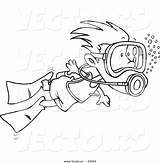 Scuba Diver Coloring Pages Kids Diving Cartoon Boy Colouring Lego Getdrawings Choose Board sketch template