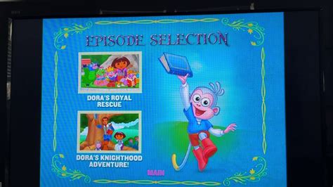 Dora The Explorer Dora’s Royal Rescue 2012 Dvd Menu Walkthrough Youtube