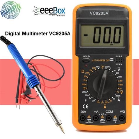 digital multimeter vca eee box bd  shop anytime