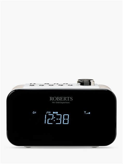 roberts ortus  dabdabfm digital alarm clock radio  john lewis partners