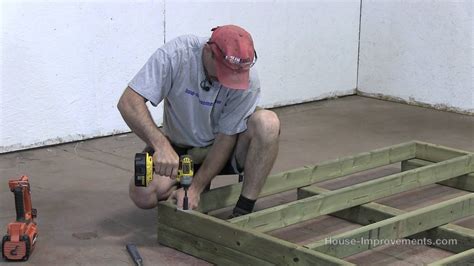 build  shed part  building  floor youtube