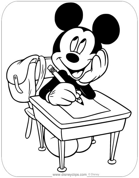 misc mickey mouse coloring pages  disneyclipscom