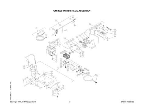 mi   chore master cm  mvb pressure washer parts breakdown owners manual