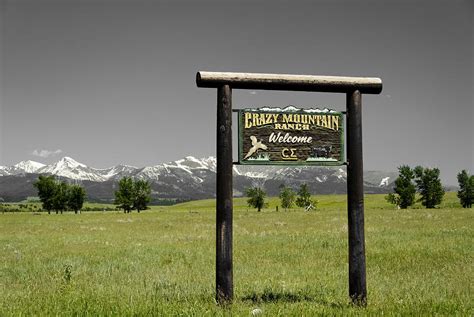 crazy mountain ranch photograph  roderick bley