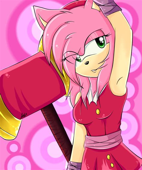 Amy Rose Sonic Boom Version By Soniaminiax On Deviantart