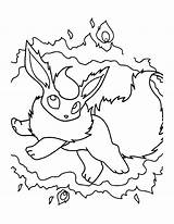 Coloring Flareon Pages Pokemon Visit Printable sketch template