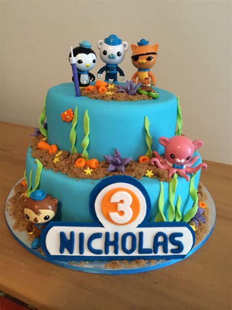 octonauts cake  nicholas happy birthday cake pictures birthday