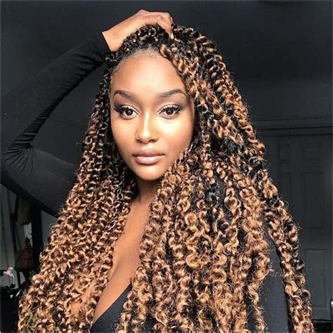 4 Beautiful Passion Twists And Spring Twists Hairstyles To Obsess Over
