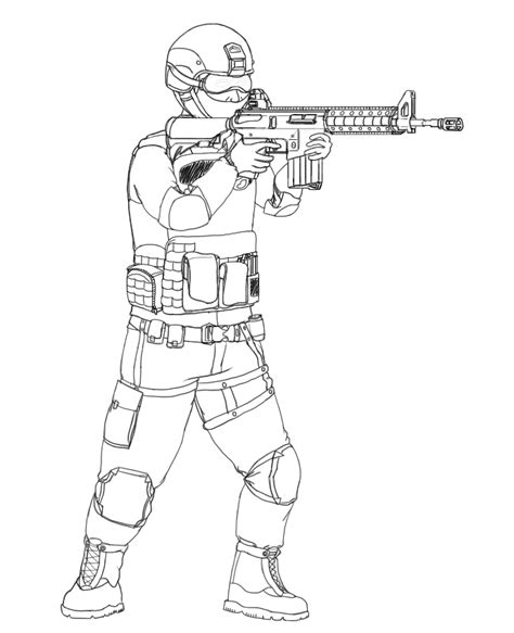 sketches  swat coloring pages