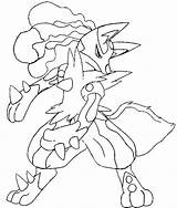 Coloring Pokemon Mega Pages Ex Drawing Evolved Popular sketch template