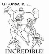 Chiropractic Coloring Pages Incredibles Kids Incredible Printable Indestructibles Les Dessin Colorier Benefits Chiropractor Office Care Family Children Coloriage Acupuncture Humor sketch template