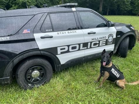 Hpds K9 Max Receives Donation Of Body Armor City Of Hilliard