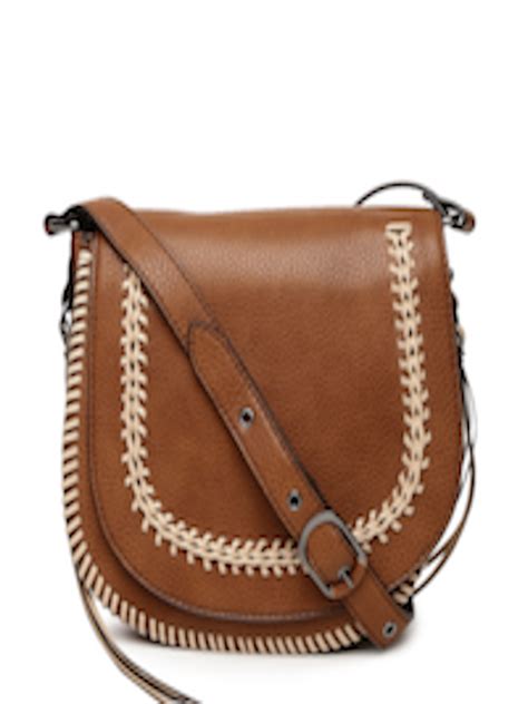 buy aldo tan miroissi sling bag handbags  women  myntra