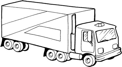 delivery truck trucks coloring pages pinterest kids net  learning
