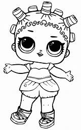 Lol Coloring Pages Surprise Printable Dolls Doll Print Queen Cosmic Size sketch template