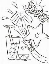 Summertime Kids Printable Cool Colornimbus Coctail sketch template