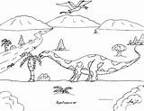 Coloring Apatosaurus Cycad Feeding Sauropods Robin Pages Great Tree Dinosaurs sketch template