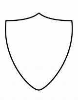 Arms Coat Printable Clipart Shield Template Clip sketch template