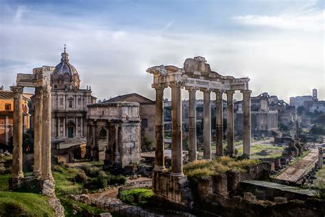 wallpaper landscape city building sky roman ruins pentax