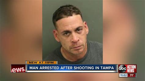 police arrest suspect who shot tampa man as he defended woman who was