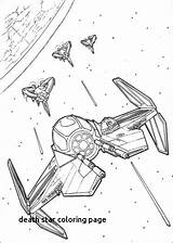 Star Death Coloring Pages Wars Getcolorings sketch template