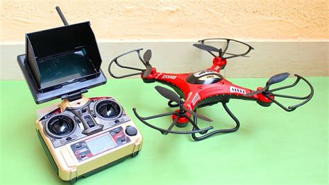 amazing rc quadcopter fpv  camera youtube