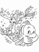 Sirenita Coloringtop Dipacol Gratuitos Cartoon Princess Fish Princesse Colorir sketch template